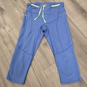 The North Face Flight Series Athletic Capri Womens Size XS Blue Leggings
